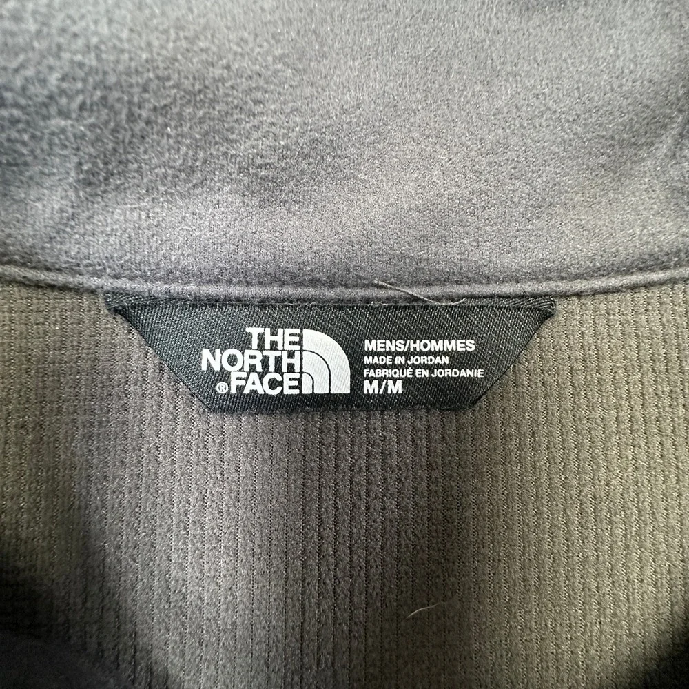 The North Face Canyonwall Vest Mens Medium Gray WindWall Full Zip Fleece CTZ9